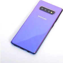 Cepustik Telefon Aksesuarları Galaxy S10 Plus Kılıf Parlak Renk Geçişli Kılıf