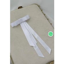 glam Charlotte Saten Fiyonk Kurdele