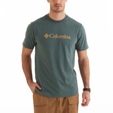 Columbia Csc M Basic Logo Brushed Erkek Kısa Kollu Outdoor T-Shirt CS0287-353