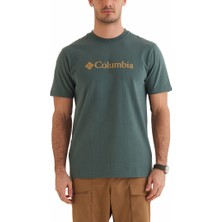 Columbia Csc M Basic Logo Brushed Erkek Kısa Kollu Outdoor T-Shirt CS0287-353