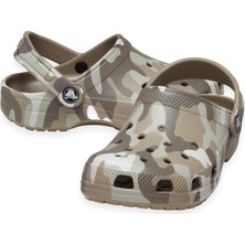 Crocs 206454 M Classic Printed Camo Clog Erkek Terlik