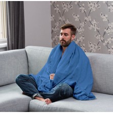 Sinada Ağırlıklı Battaniye (Tv, Koltuk, Yoga, Rahatlama, Sarılma, Anksiyete, Kaygı) Battaniyesi 6 kg 130X180 cm