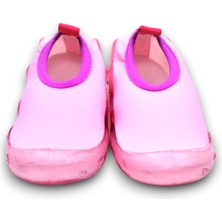 First Step Pembe Kız Çocuk Kaydırmaz Taban Deniz AYAKKABISI-F-7048