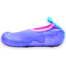 First Step Lila Kız Çocuk Kaydırmaz Taban Deniz AYAKKABISI-F-7046