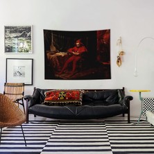 The Lucid Lab Staczyk Tablosu Duvar Örtüsü - 100 cm x 135 cm