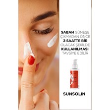 Dermasolin Sunsolın SPF50 Spf 50 Yüksek Koruma, Uzun Süre Nem, Yaşlanma ve Leke Karıştı Spf 50 Güneş Kremi 100 ml