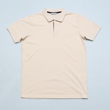 Wanex Erkek Kısa Kol Polo Yaka Tshirt - 16856 - Bej