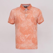 Wanex Erkek Kısa Kol Polo Yaka Baskılı Tişört DJS-275 -