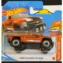 Hot Wheels Tekli Arabalar Chevy Silverado Off Road GRY92