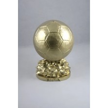 3D Layer Craft Fıfa Ballon D'or Maketi Gold Kaplama 20 cm