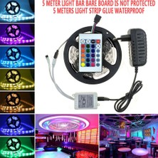 Go İthalat Miyolife Miyolife 5 Metre Rgb Şerit LED Seti-Iç ve Dış Mekan Silikonlu-Tak Çalıştır (4390)