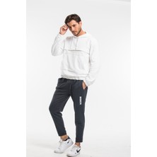 Superlife Erkek Regular/normal Kesim Lastik Belli Brooklyn Şehir Baskılı Eşofman Altı 24EA203