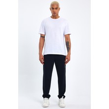 Superlife Erkek Regular/normal Kesim Lastik Belli Brooklyn Şehir Baskılı Eşofman Altı 24EA203