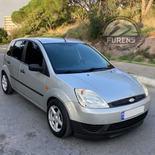 Furens Ford Fiesta 2002-2008 Uyumlu H Lip Esnek Ön Lip 2 Parça Karlık Ön Ek Tampon Altı Dil