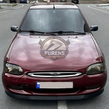 Furens Ford Escort 1993-2003 Uyumlu H Lip Esnek Ön Lip 2 Parça Karlık Ön Ek Tampon Altı Dil