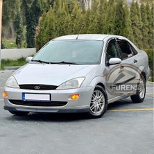 Furens Ford Focus 1 1999-2004 Uyumlu H Lip Esnek Ön Lip 2 Parça Karlık Ön Ek Tampon Altı Dil