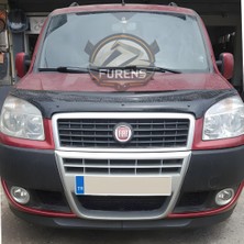 Furens Fiat Doblo 2 2005-2010 Uyumlu H Lip Esnek Ön Lip 2 Parça Karlık Ön Ek Tampon Altı Dil