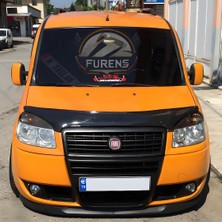 Furens Fiat Doblo 2 2005-2010 Uyumlu H Lip Esnek Ön Lip 2 Parça Karlık Ön Ek Tampon Altı Dil