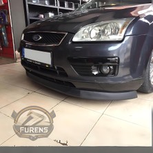 Furens Ford Focus 2 2005-2008 Uyumlu H Lip Esnek Ön Lip 2 Parça Karlık Ön Ek Tampon Altı Dil