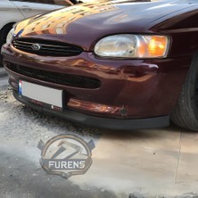 Furens Ford Escort 1993-2003 Uyumlu H Lip Esnek Ön Lip 2 Parça Karlık Ön Ek Tampon Altı Dil