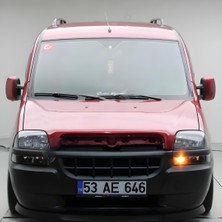 Furens Fiat Doblo 1 2001-2005 Uyumlu H Lip Esnek Ön Lip 2 Parça Karlık Ön Ek Tampon Altı Dil