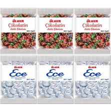 Ülker Ikramlık Çikolata (Çikolatin Sütlü-Ece Fındıklı) 6kg (6pk*1kg)