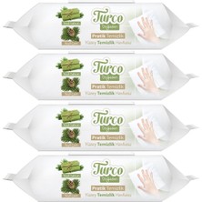 Baby Turco Turco Doğadan Pratik Yüzey Temizlik Havlusu 100 Yaprak Yeşil Sabun/yeşil Çam (4 Lü Set) 400 Yaprak
