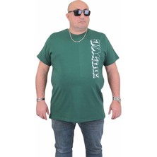 Starbattal Erkek Büyük Beden Sıfır Yaka T-Shirt Imagine 24126 Neftı