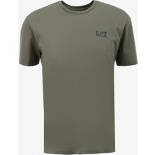 Ea7 Bisiklet Yaka Haki Erkek T-Shirt 8NPT18PJ02Z