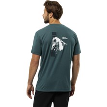 Jack Wolfskin 1809941 Vonnan S/s Graphic T M Erkek T-shirt