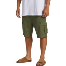 Quiksilver Crucial Battle Cargo Erkek Yeşil Walkshort