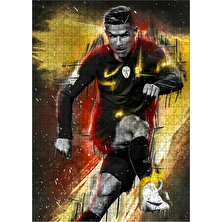 Karizma Tablo Ahşap Mdf Puzzle Yapboz Cristiano Ronaldo 500 Parça 50*70 cm