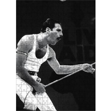 Ekart Tablomega Ahşap Mdf Puzzle Yapboz Fredie Mercury 255 Parça 35*50 cm