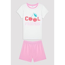 Penti Kız Çocuk Cherry Çok Renkli 2li Pijama Seti