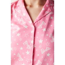 Penti Pembe Gömlek Pijama Takımı