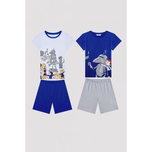 Penti Erkek Çocuk Knight Çok Renkli 2li Pijama Takımı
