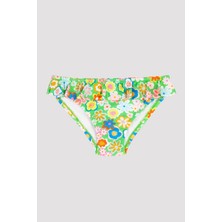 Penti Kız Çocuk Çiçek Desenli Halter Bikini Takımı