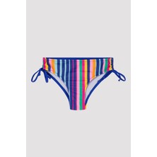 Penti Genç Kız Çizgili Renkli Üçgen Bikini Takımı