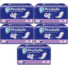 Prosafe Mesane & Lohusa Pedi  M-Orta Normal 50 Adet (5pk*10)