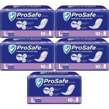 Prosafe Mesane & Lohusa Pedi  L-Büyük Yoğun 50 Adet (5pk*10)