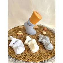 Baby Yazılı Patik Erkek Çorap