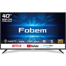 Fobem ML40ES4000 40" 101 Ekran Uydu Alıcılı Full HD Smart LED TV