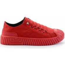 Bambi Kırmızı Kumaş   Kadın Sneaker K01175127404