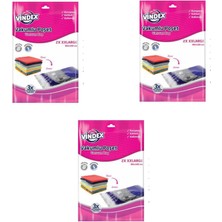 Vindex Vakumlu Giyisi Yastık Yorgan Saklama Torbası Poşeti Hurç - Xx Large -80X100 Cm. -2'li 3 Paket