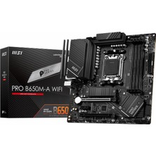 MSI PRO B650M-A WIFI DDR5 6400(OC) HDMI DP M.2 MATX AM5