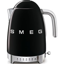 Smeg Siyah Isı Ayarlı Kettle KLF04BLEU