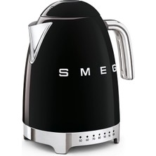 Smeg Siyah Isı Ayarlı Kettle KLF04BLEU