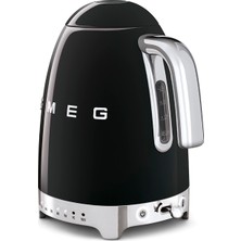 Smeg Siyah Isı Ayarlı Kettle KLF04BLEU