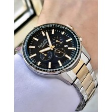 Ferrucci Erkek Fonksiyonlu Metal Kordon Kol Saati