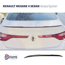 Fams Otomotiv Renault Megane 4 Yarasa Spoiler Esnek Plastik Sedan 122 cm